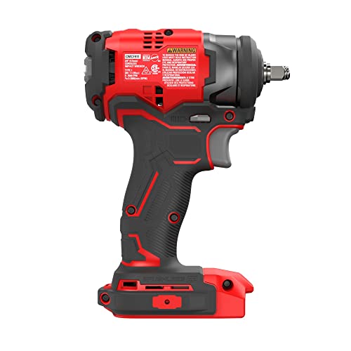 Craftsman V20 RP Cordless Impact Wrench, 3/8 inch Drive, Bare Tool Only (CMCF911B) Craftsman