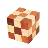 Brain Teaser Puzzles 3D Children's Adult IQ Test Puzzles for Unlock Interlock Puzzle Wooden Toys LFLQ