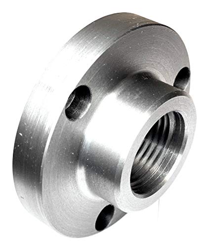 HHIP 3900-3212 3 Jaw Chuck 1-1/2-8 Threaded Backplate, 4" HHIP