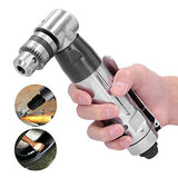 90 Degree Air Angle Reversible Drill Pneumatic Drilling Super Power Tool with Wrench 3/8inch Chuck FTVOGUE