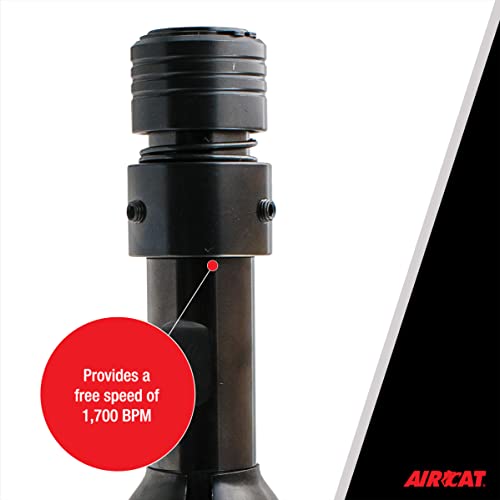 AIRCAT Pneumatic Tools 5300-B-T: Super Duty 0.498-Inch Shank Air Hammer 1,700 BPM - Hammer AIRCAT