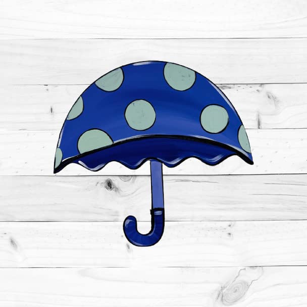 Umbrella, Unfinished Wooden Cutout, Spring Décor, Build-A-Cross Build-A-Cross