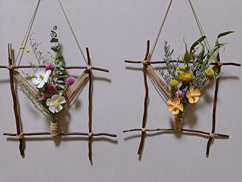 Didiseaon Handmade DIY Forest Branch Natural Twig DIY Decors, Sticks for Crafting Twigs, Natural Tree Bark Rustic Home Decor (40pcs) Didiseaon