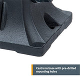 POWERTEC BF800C Slow Speed and Long Shift Bench Buffer Polisher with 2 Extra Buffing Wheels, 8 Inch Buffing & Polishing Bench Grinder Machine for POWERTEC