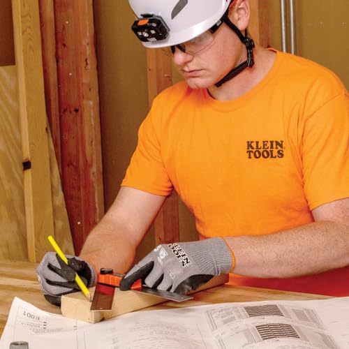 Klein Tools 935DAF Digital Angle Finder, Precision Measurements, Miter Saw Protractor Angle Calculation and Portable Design Klein Tools