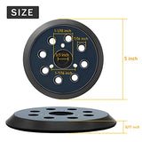 D26451 Palm Sander Pad Replacement, 5 Inch Sander Backing Pad Compatible with DeWalt D26453 Random Orbital Sander Donanim