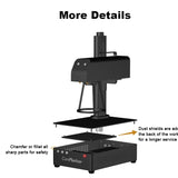 ComMarker B4 20W Fiber Laser Engraver,LightBurn Compatible Laser Engraving Machine with 2 Different Size Lens,2-in-1 Desktop and Handheld Fiber Laser ComMarker