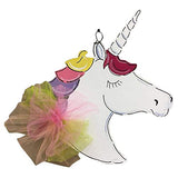 Unicorn Head Cutout Unfinished Wood Nursery Kids Decor Birthday Party Mystical Door Hanger MDF Shape Canvas Style 1 Diverse Woodworking