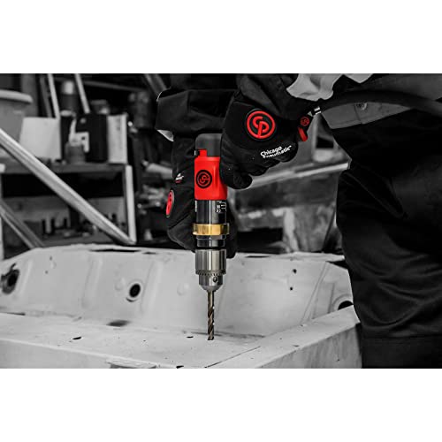 Chicago Pneumatic CP9789C - Air Power Drill, Hand Drill, Power Tools & Home Improvement, 1/2 Inch (13 mm), Keyed Chuck, Pistol Handle, 0.47 HP / 350 - WoodArtSupply