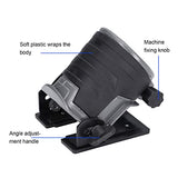 Wood Router Trimmer with Trimmer Base, Tilt Base & Plunge Base - Compact Palm Router Woodworking Kit Multifunctional Electric Hand Laminate Trimmer Atyhao