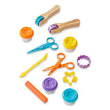 Melissa & Doug Created by Me! Cut, Sculpt, and Roll Modeling Dough Kit With 8 Tools and 4 Colors of Dough - with Stampers, Arts And Crafts For Kids Melissa & Doug