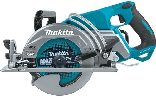 Makita GSR01Z 40V max XGT® Brushless Cordless Rear Handle 7?1/4” Circular Saw, (TOOL ONLY) - WoodArtSupply