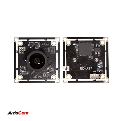 Arducam 12MP USB Camera Module, 4K@30fps Lightburn Camera with M12 Manual Focus Lens for Raspberry Pi, Windows, and Mac OS Arducam