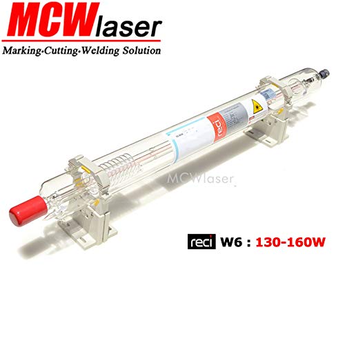 RECI 130W Peak 150W CO2 Laser Tube W6 S6 & Power Supply DY20 (US Stock) for 130W CO2 Laser Engraver Reci