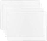 Silicone Placemats, Treerit 4 Pack Food-Grade Non-Slip Heat Resistant Silicone Mat, Countertop Protector, Silicone Mats for Kitchen Counter/Craft, Treerit