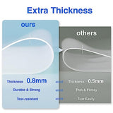 Silicone Mats for Crafts, Translucent, Non-Slip Heat Resistant, 11.8×15.7In (2/Pack) Silicone Placemats for Jewelry, Epoxy Resin,Glitter Slime, DIY PaBUSIOr