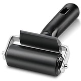 Rubber Roller, Ideal for Anti Skid Tape Construction Tools, Print, Ink and Stamping Tools (2.5-Inch, Black) Yorwe