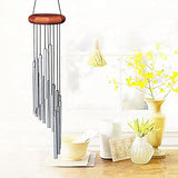 60 Pieces Wind Chime Tubes Parts Supplies String Metal for Crafts DIY Windchime Kits for Adults Kids Arts and Crafts perfsign