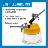 Airbrush Cleaning Kit with Airbursh Cleaning Solution, Cleaning Pot, and Cleaning Tools Master Airbrush