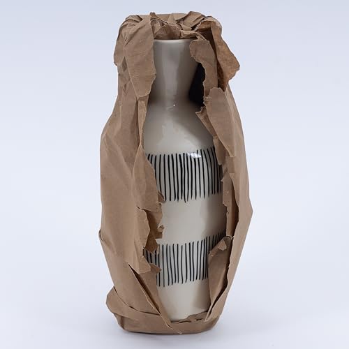 Purple Papers Brown Kraft Paper Roll | 17.8 Inch x 110 ft / 1320 inch | Perfect for Packing, Void Filling Wrapping, Kids Artwork, Gift Wrapping, Purple Papers