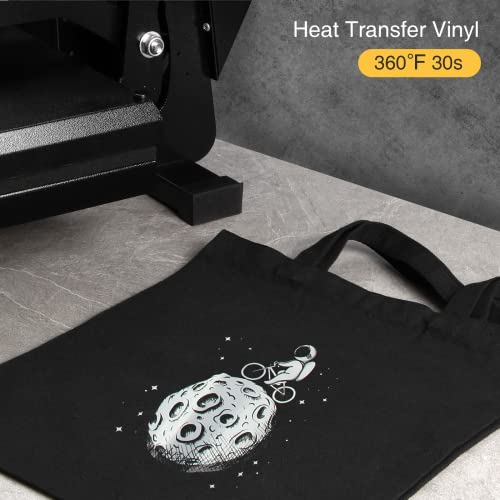 TUSY Heat Press Machine, 15x15 inch Heat Press for t Shirts, Fast Heating for Heat Sublimation and Heat Vinyl Transfer