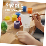 FUNOMOCYA 1 Set DIY Flower Pot DIY Graffiti Flower Pots Unfinished Flower Pot Outside Toys Colorful Flower Pots Kid Toy Kids Painting Flower Pot FUNOMOCYA