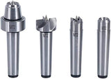 8MILELAKE MT2 Wood Lathe Live Center Set, 4pcs Drive Spur Cup Kit Arbor Woodworking 8MILELAKE