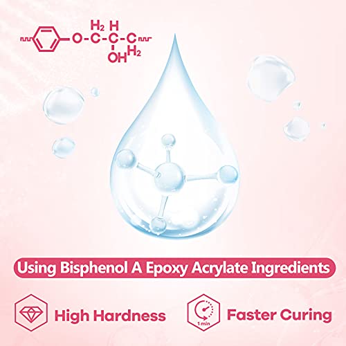 YIEHO UV Resin -Upgraded Crystal Clear Hard UV Curing Epoxy Resin Starter Supplies for Craft Jewelry Making 100g with Gloves YIEHO