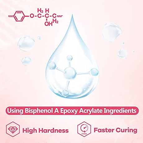 YIEHO UV Resin -Upgraded Crystal Clear Hard UV Curing Epoxy Resin Starter Supplies for Craft Jewelry Making 100g with Gloves YIEHO