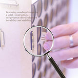 Sokipa Craft Paint Storage-Wall-mounted Arylic Paint Organizer - Vertical Paint Rack Stand for Apple Barrel, Folkart-2oz Craft Paints- 49 Holes Sokipa