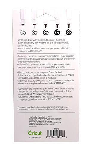 Multi Pen Set, Black (5 ct.) Cricut