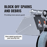 VEVOR Bench Buffer Polisher, Bench Buffer Grinder Polishing & Buffing Machine for Metal/Jewelry/Wood/Jade/Plastic/Silver DIY, with Wool/Abrasive VEVOR