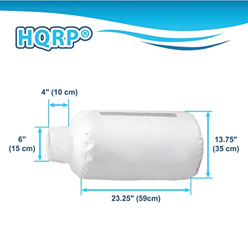 HQRP Cloth Dust Bag 15 Micron compatible with Rockler Wall Mount Dust Collectors, Grizzly G0710 G1163, Shop Fox W1826, POWERTEC DC5370, for various HQRP