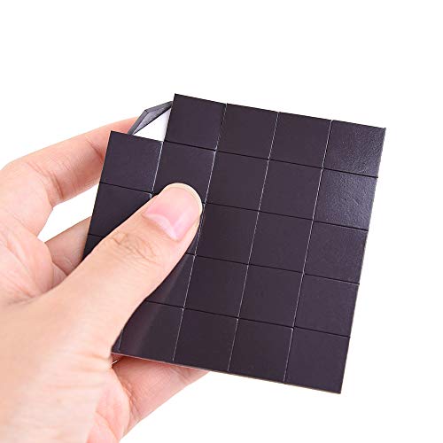 Watercolor Half Pans with Magnetic Stripe - 48Pcs White Plastic Empty Artist Paint Pan Kits for DIY Watercolor Oils or Acrylics Painting Travel Tin qianshan