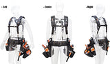 39Pockets Tool belts for men with suspenders, 4" Padded toolbelt, Tool belt with suspenders, Tool belt, Tool belt suspenders, Carpenter tool pouch, WELKINLAND
