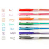 Shuttle Art 50 Pack Metallic Gel Pens, 25 Metallic Gel Pens Set with 25 Refills Perfect for Adult Coloring Books Doodling Drawing Art Markers Shuttle Art