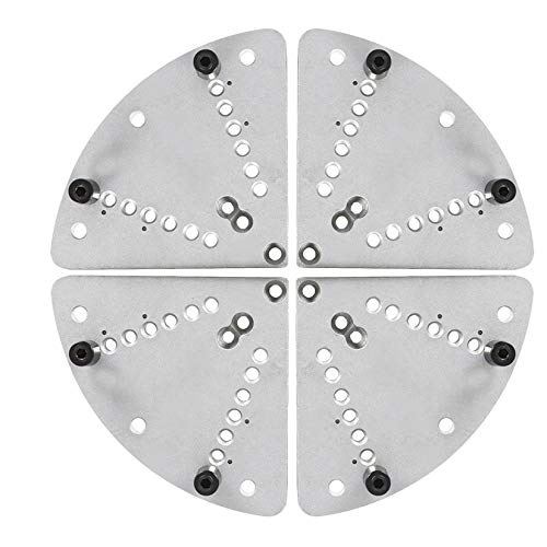 findmall 8-1/4 Flat Lathe Chuck Jaws for Finishing and Polishing Woodturning Bowl and Plate Bottoms findmall