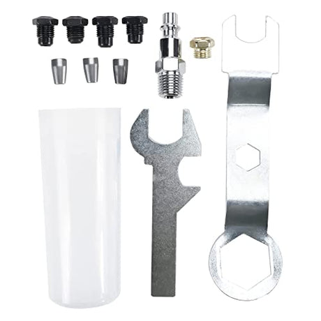 8MILELAKE Pop Rivet Gun, 1/4" Hydraulic Air Rivet Gun 8MILELAKE