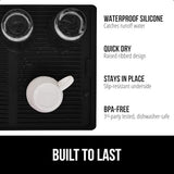 Gorilla Grip 100% BPA-Free Silicone Dish Drying Mat for Kitchen Counter, Slip Resistant Dishwashing Mat, Quick Dry, Heat Resistant Waterproof Sink Gorilla Grip