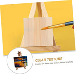 Tofficu 5pcs Blank Wooden Picture Frame Personalized Photo Frame Unfinished Wood Boards Unfinished Wood Canvas Painting Canvas Square Frame Clay Tofficu