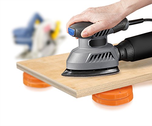 Slipstick CB700 Universal Bench Grippers with Non Slip Grip Surface for Woodworking, Painting, Leveling, Raising, and Supporting (Set of 8) 2-3/4” Slipstick