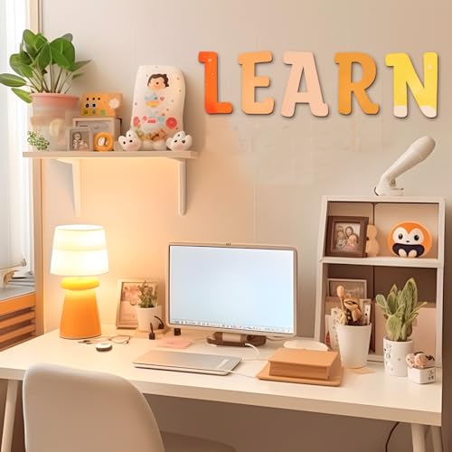 Wooden Letters A Large Wooden Letters 12 Inch Unfinished Wood Letters for Wall Decor Crafts Blank Big Alphabet Board Painting Hanging Home Baby Longan Craft