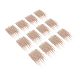 Yardenfun 12 Sets Dwarf Beard DIY Fluffy Gnome Beard Faux Fur Costume Beard Unfinished Gnome Beard Faux Fur Gnome Beards DIY Gnome Beard Santa Yardenfun