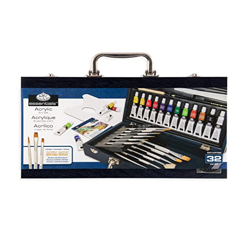 Royal & Langnickel RSET-ACRY2000 Gold Acrylic Painting Box Set - WoodArtSupply