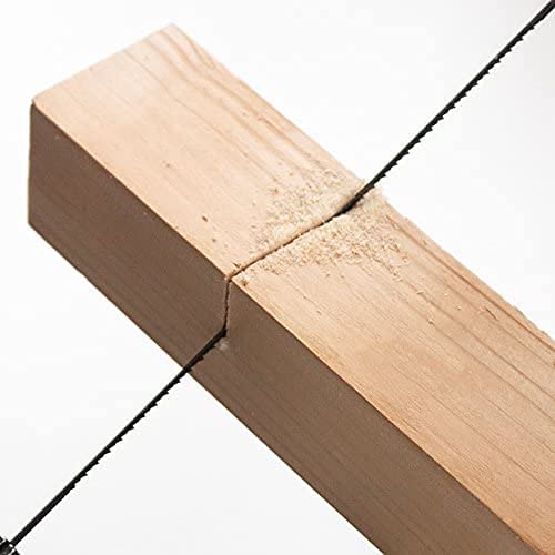 KAKURI Coping Saw Coping Frame and 5 Replacement Blades Set (Woodworking, Wood Board, Plastic, and Metal Cutting Blade) KAKURI