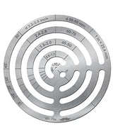 Mr. Pen- Stainless Steel French Template, Circle Template, Leather Templates, Curve Rulers, Drawing Tools, Drafting Tools, Drawing Templates, Curves Mr. Pen