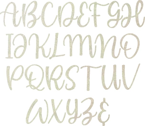 Unfinished Wood Alphabet Letter for Decoration, Letter 3 Inch H Blank Cailyn Bloom Kids Letter Font, MDF DIY Craft NEXTCraft