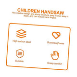 DOITOOL 1 Set Mini Saw Hand Saw Mini Hacksaw Kids Diy Handsaw Children Handsaw Children Woodworking Hacksaw Diy Woodworking Handsaw Kids Diy Hacksaw DOITOOL