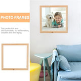 DECHOUS 5pcs Empty Frame Solid Wood Picture Frame Wood Specimen Frame Memory Picture Wall Frame Unfinished Wood Frames Rustic Frames Rustic Picture DECHOUS