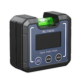 ALLmeter 0-360°(4 * 90°) Digital Angle Finder Level Magnetic Electronic Gauge Inclinometer Protractor Tool with Bubble Level and Magnetic Base LCD ALLmeter